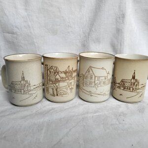 4 Collection Manoir Mugs